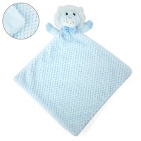 BC46-B: Blue Waffle Lion Comforter